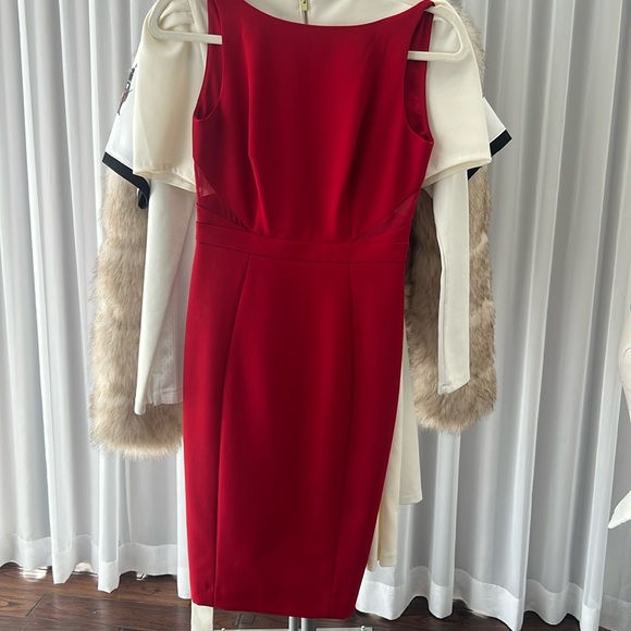Guess by Marciano Red Midi Dress - Picture 2 of 5